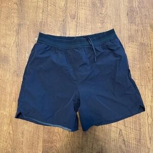 Alphalete Mens Navy Blue Performance Athletic Training Gym Shorts Size Medium